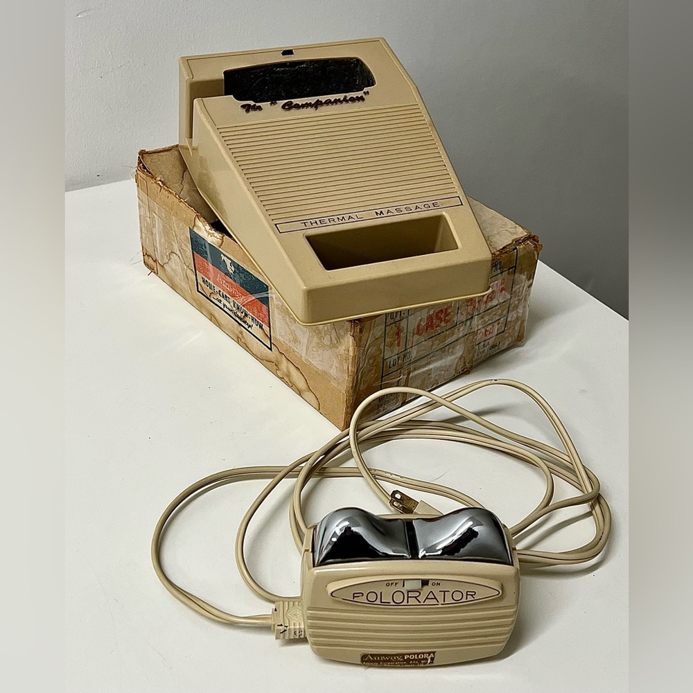 Mid Century Vintage Amway Polorator Massage Unit